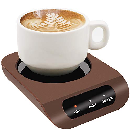KUWAN Coffee Mug WarmerÂ -Â Desktop Beverage WarmerÂ -Â Electric Cup Warmer Tea Water Cocoa Milk for Office Desk and Home Use 110V
