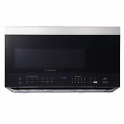 Cosmo COS-3016ORM1SS Over the Range Microwave Oven with Vent Fan, Smart Sensor, Touch Presets, 1000W & 1.6 cu. ft. Capacity,