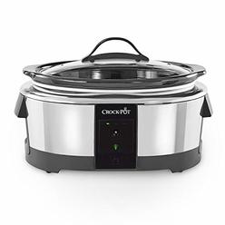 Crock-pot 2101704 6 Quart Slow Cooker Works with Alexa | Programmable Stainless Steel
