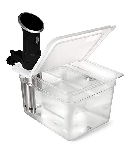 EVERIE Sous Vide Lid Compatible with Anova Cookers and 12 Quart LIPAVI Container C10 or EVERIE Container EVC-12 (Corner