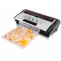 Fresh World FW-3150 Commercial Automatic Vacuum Sealer with Built-in Roll Storage, Cutter with starter Bags and Roll