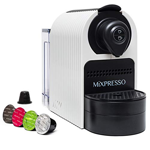 Mixpresso Espresso Machine for Nespresso Compatible Capsule, Single Serve Coffee Maker Programmable Buttons for Espresso Pods, P