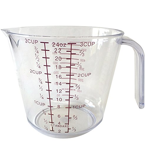 Better Housewares Better Houseware Measuring Cup, 24 oz, Clear