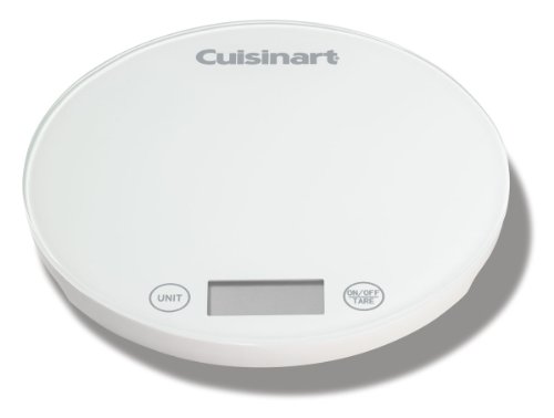 Cuisinart KFS-1W DigiPad Digital Kitchen Scale, White