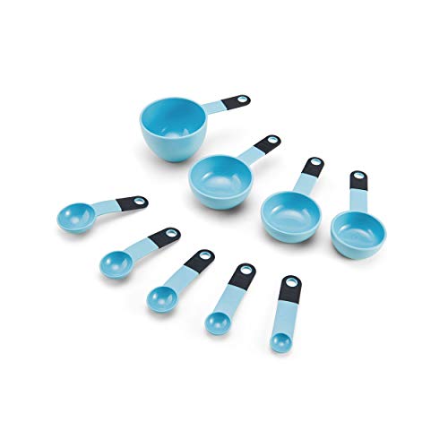 KitchenAid Classic Measuring Cups And Spoons Set, Set of 9, Aqua