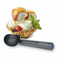 Zeroll Zerolon Hardcoat Anodized Commercial Ice Cream Unique Liquid Filled Heat Conductive Handle Easy Release 24 Scoops per