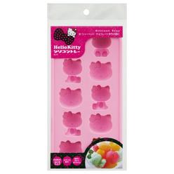 Hello Kitty Sanrio Hello Kitty 9 Shaped Silicone Chocolate/Ice/Jelly/Pudding Cube Mold Tray