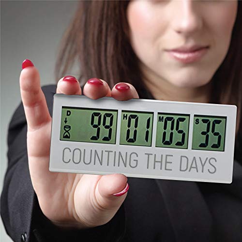 Countables Reusable Countdown Clock For All Of The Big Events In Your Life, Wedding Save The Date Countdown, Retirement Countdown Timer, Ba