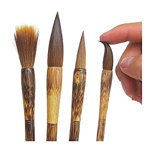 Lilith li Chinese High-grade exquisite Writing Brush Watercolor Chinese Calligraphy Sumi Painting Drawing Brushes Hair