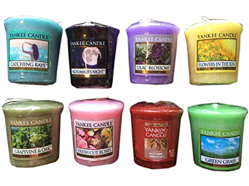 Yankee Candle "The Great Outdoors" Votive Candle Sampler Pack-8 Count