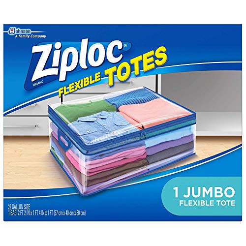 Ziploc Flexible Totes, Jumbo, 1 ct (2-Pack)