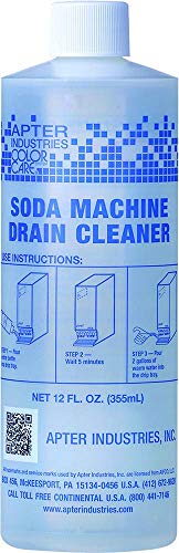 Apter Industries 13-SMDC-6/12 Soda Machine Drain Cleaner, 12 oz. (Pack of 6)