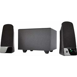 Cyber Acoustics G-Blast 3-Piece Computer Speakers with Subwoofer, Black, CA-3051