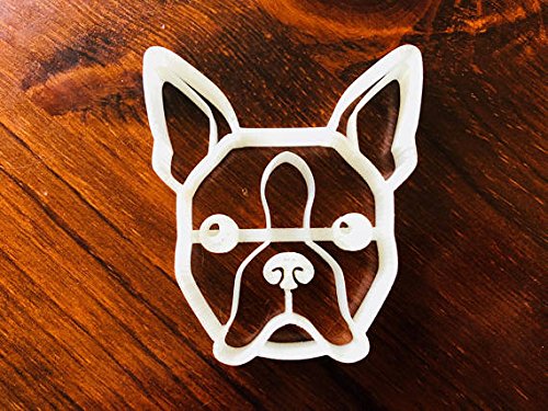 CUTTER FOR A CAUSE Cloe the Boston Terrier Cookie Cutter Face