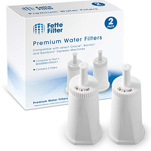Fette Filter - Replacement Water Filter Compatible with Breville Claro Swiss For Oracle, Barista & Bambino - Compare to Part