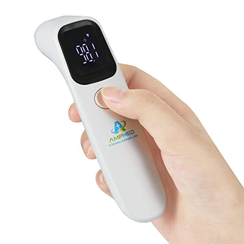Amplim Non Contact Infrared Thermometer for Adults, Touchless Adult Forehead Thermometer. Digital Thermometer, Baby Thermometer,