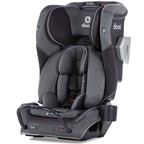 Diono 2020 Radian 3QXT, 4 in 1 Convertible, Safe+ Engineering, 4 Stage Infant Protection, 10 Years 1 Car Seat, Fits 3 Across,