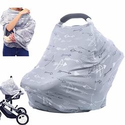 Hicoco Breastfeeding Nursing Cover Carseat Canopy - Multi Use Car Seat Covers for Babies, Infant Stroller Cover, Nursing Scarf, Baby