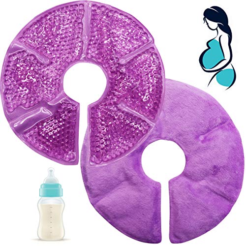 HiFineCare Breast Therapy Pads Breast Ice Pack, Hot Cold