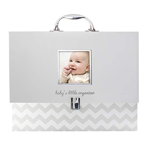 Pearhead Baby Document Organizer, Briefcase File Keeper to Store Baby's Records, Makes Great Gift for New Parents or Addition
