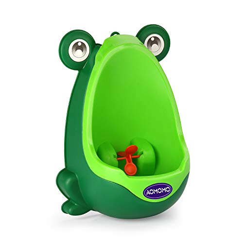 AOMOMO Frog Potty Training Urinal for Boys Toilet with Funny