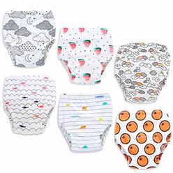 Baby Shark Cotton Potty Training Pant Multipacks with Success Tracking Chart  and Stickers, Sizes 18M, 2T, 3T, 4T