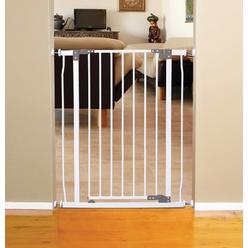 Dreambaby Liberty Extra Tall Auto Close Security Gate W/Stay Open Feature White