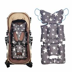 DODO NICI Stroller Liner Insert Car Seat Liner Cover, Infant Reversible Cotton Newborn Cushion pad Universal for Baby Carrier pram,
