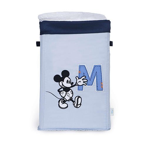 Kidsline Mickey Mouse Collapsible Canvas Storage - Blue