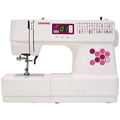 Janome Sewing Machine, White