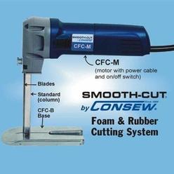 Consew CFC 8" Dual Blades Complete Foam & Rubber Cutter