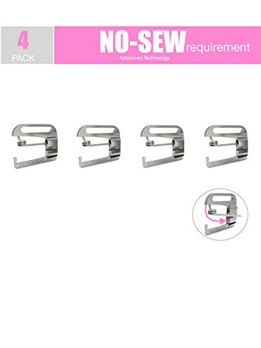 Strap N' Guard No Sew, Metal Swimsuit Bra Hooks, Lingerie Hook Replacement,  Slide Hooks by Pin Straps (2)
