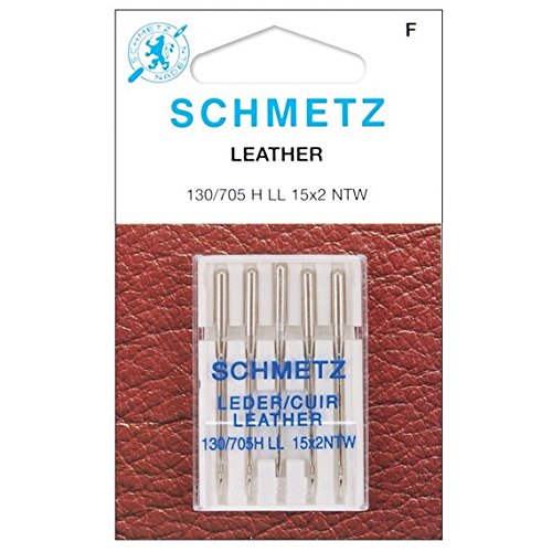 Euro Notions Schmetz Leather 5-Pk. Sz.16/100 (2 Pack)