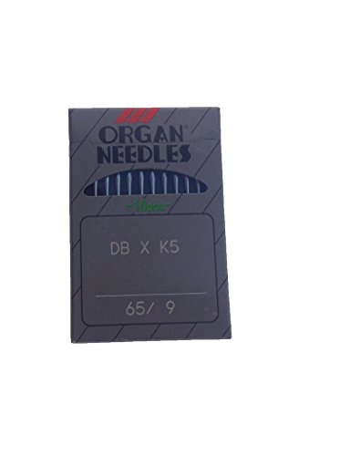 ninepeak Organ Db X K5ï¼ˆ 65/9ï¼‰; Db X K5 ï¼ˆ75/11ï¼‰;db X1ï¼ˆ 90/14ï¼‰ Industrial Needles (10pk) (65/9)