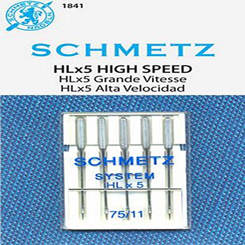 SCHMETZ HLX5 High-Speed Professional Quilting Needles - Carded - Size 75/11