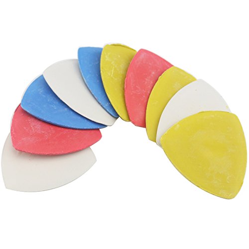 N48NNPU Ogrmar 10PCS Professional Tailors Chalk Triangle Tailor's Chalk Markers  Sewing Fabric Chalk