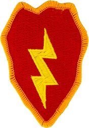 HMC U.S. Army 25th Infantry Division Patch