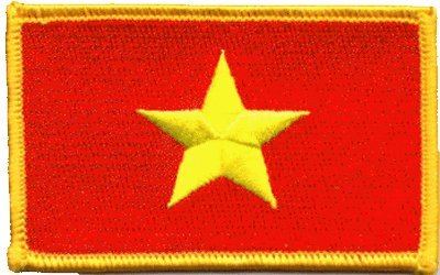 Innovative Ideas Vietnam Iron-on Embroidered Patch