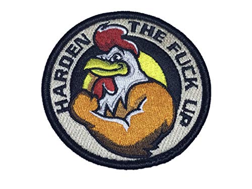 F-Bomb F Morale Gear Harden The F#k Up - Embroidered Morale Patch