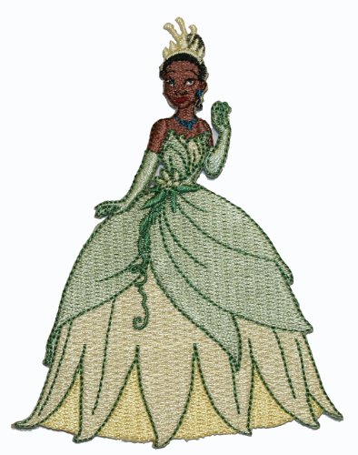 Loungefly Tiana Princess & the Frog Patch Kids Disney Movie Craft Apparel Iron On Applique