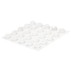 MaxiAids Bump Dots - Clear, Small Rounded-Top Round Bump Dots