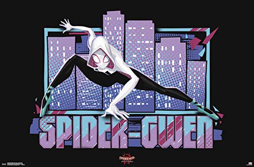 Trends International Comics Movie Enter Marvel Cinematic Universe Man Verse-Spider-Gwen, 22.375" x 34", Premium Unframed