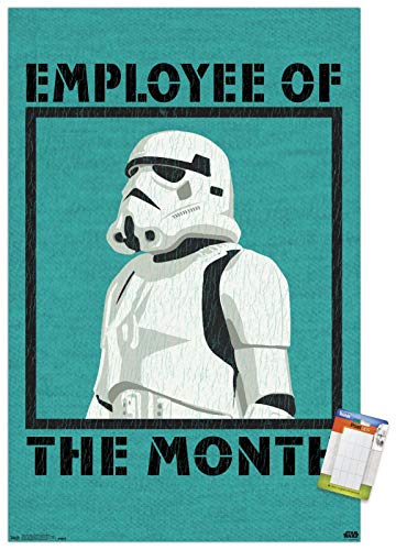 Trends International Poster Mount Star Wars: Saga - Employee of The Month, 22.375" x 34", Poster & Mount Bundle