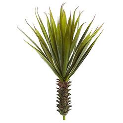 Nearly Natural 6159-S2 Spiky Agave Succulent Plant&#44; Set of 2