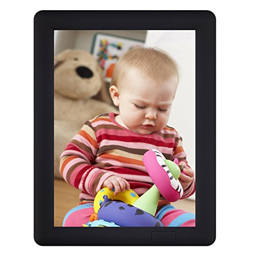 J&F ZHU ChaoRong 7x5inch Talking Photo Frame for Picture with 20s Voice Recorder (Black)