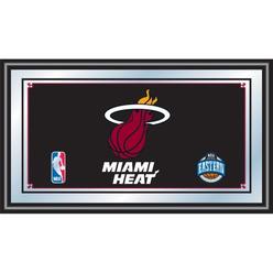 Trademark Gameroom NBA Miami Heat Framed Logo Mirror