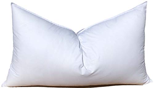 Pillowflex Synthetic Down Pillow Insert for Sham Aka Faux/Alternative (14 Inch by 22 Inch)