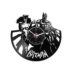 Clock Vinyl Record Wall Catwoman Batman Vinyl Wall Batman Gift Wall Vintage Birthday Gift Batman Vinyl Wall Batman Gift for