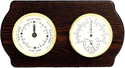 Bey Berk Tide Clock, Thermometer and Hygrometer