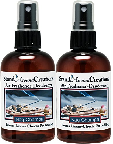Stand Around Creations Set of 2 - Concentrated Spray For Room/Linen/Room Deodorizer/Air Freshener - Nag Champa